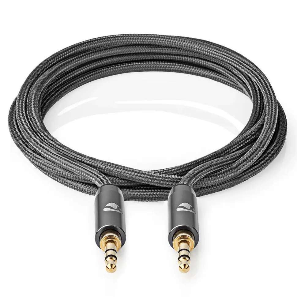 Nedis Stereoljudkabel 3,5 mm hane till hane 2 m