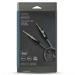 Nedis Stereoljudkabel 3,5 mm hane till hane 5 m