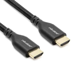 Nikabe HDMI-kabel med 8K-stöd 2 m