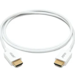 Nikabe Ultra Slim HDMI-kabel med 8K-stöd Vit 1 m