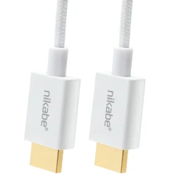 Nikabe Ultra Slim HDMI-kabel med 8K-stöd Vit 2 m