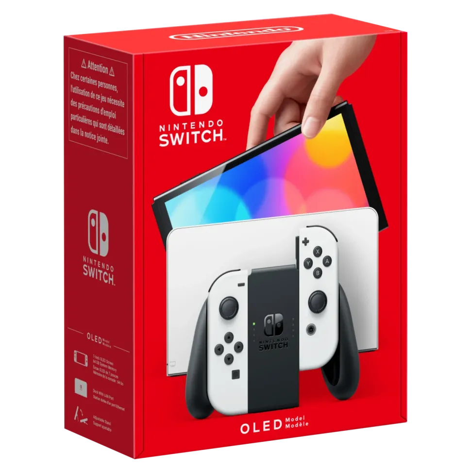 Nintendo Switch (OLED) Spelkonsol 7” Vit