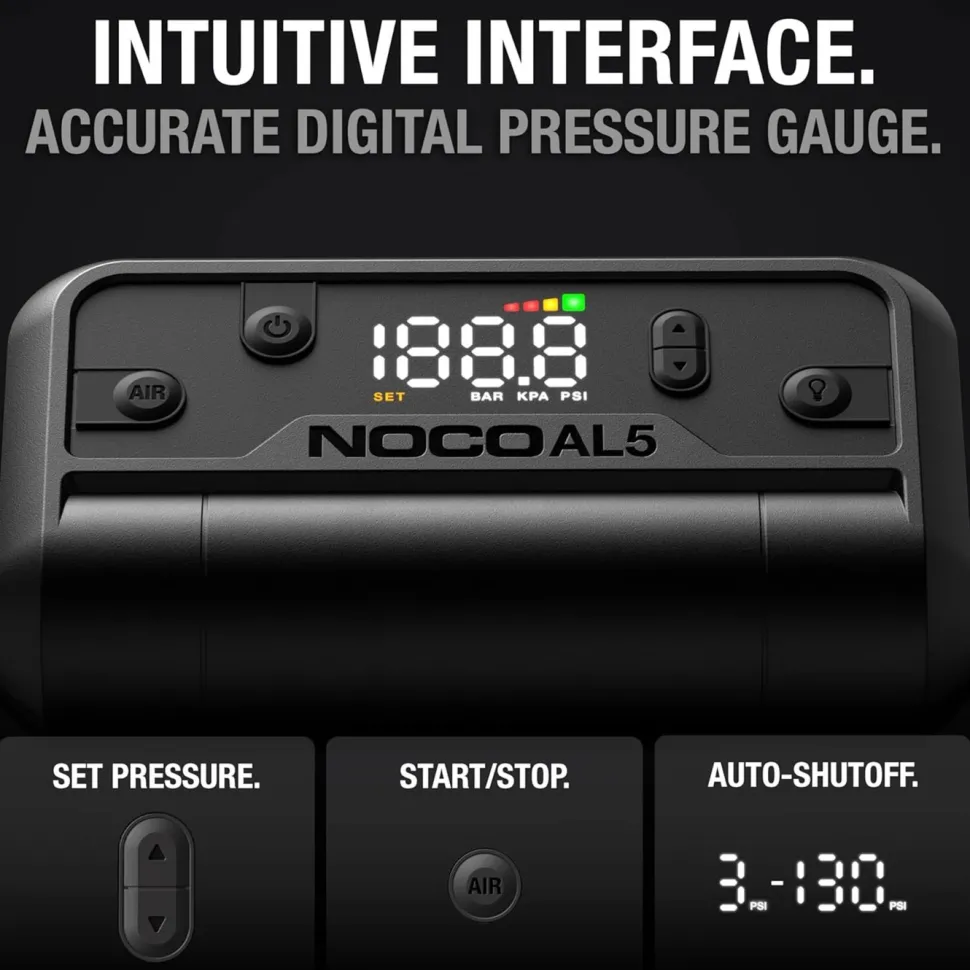 Noco Air AL5 portabel luftkompressor med powerbank