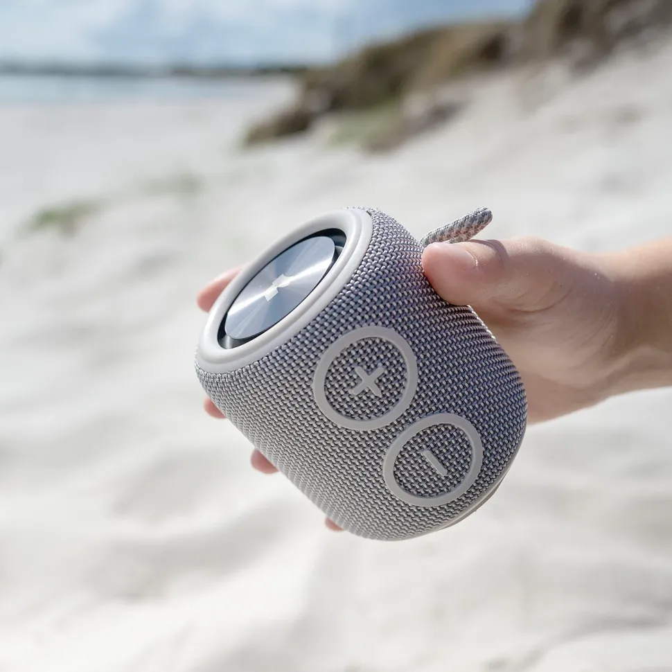 Nomadelic Loud 705 Vattentät Bluetooth-högtalare Grå
