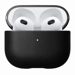 Nomad Modern Leather Case för AirPods Series 3 (2021) Svart
