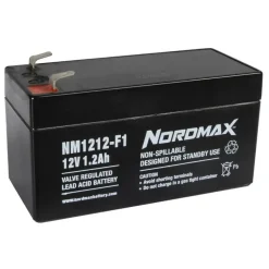 Nordmax Blyackumulator 12 V 1,2 Ah