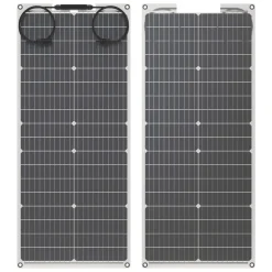 Nordmax Flexibel Bifacial solpanel 60 W