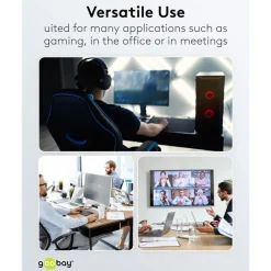 Nätverkskabel med USB-anslutning USB-C 1 m