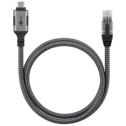 Nätverkskabel med USB-anslutning USB-C 2 m