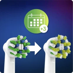 Oral-B Crossaction Tandborsthuvud 3-pack