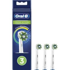 Oral-B Crossaction Tandborsthuvud 3-pack