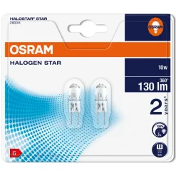 Osram Halogenlampor G4 2-pack 130 lm, 10 W