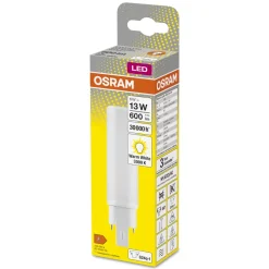 Osram LED-kompaktlysrör G24Q 600 lm