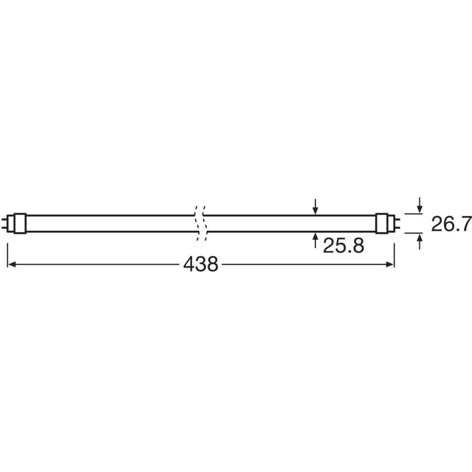 Osram LED-Lysrör T8 (G13) 585 lm