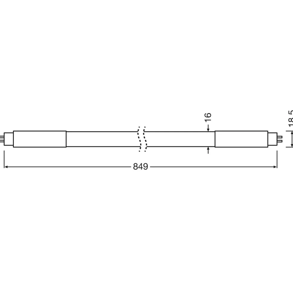 Osram LED-Lysrör T5 (G5) 1350 lm