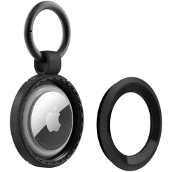Otterbox AirTag Rugged Case nyckelring Svart