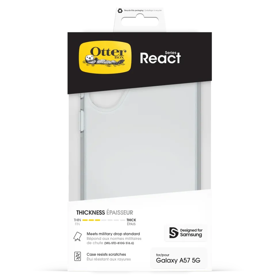 Otterbox React Fodral för Galaxy A57 5G Clear