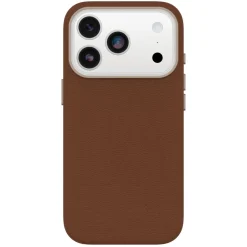 Otterbox Symmetry Cactus Leather Magsafe för iPhone 17 Pro Brun