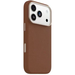 Otterbox Symmetry Cactus Leather Magsafe för iPhone 17 Pro Brun