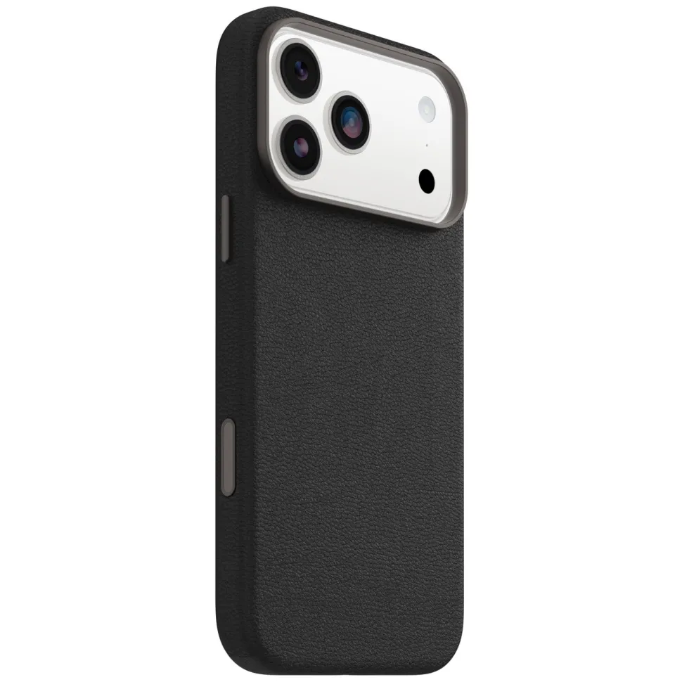 Otterbox Symmetry Cactus Leather Magsafe för iPhone 17 Pro Max Svart