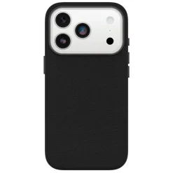 Otterbox Symmetry Cactus Leather Magsafe för iPhone 17 Pro Svart