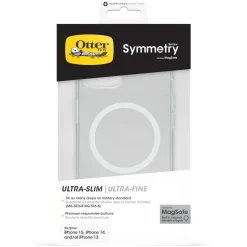 Otterbox Symmetry Magsafe för iPhone 13, 14, 15, 16e och 17e Klar