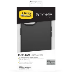 Otterbox Symmetry Magsafe för iPhone 13, 14, 15, 16e och 17e Svart