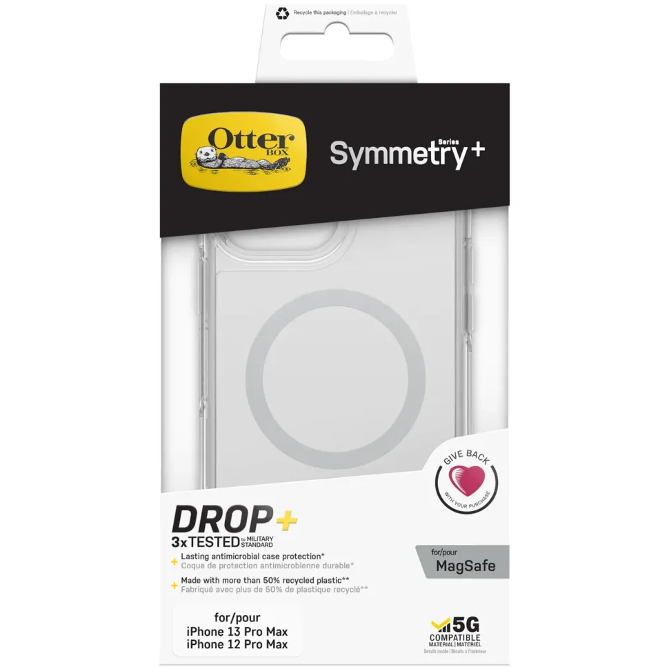 Otterbox Symmetry Plus Tåligt skal för iPhone 13 Pro Max Transparent