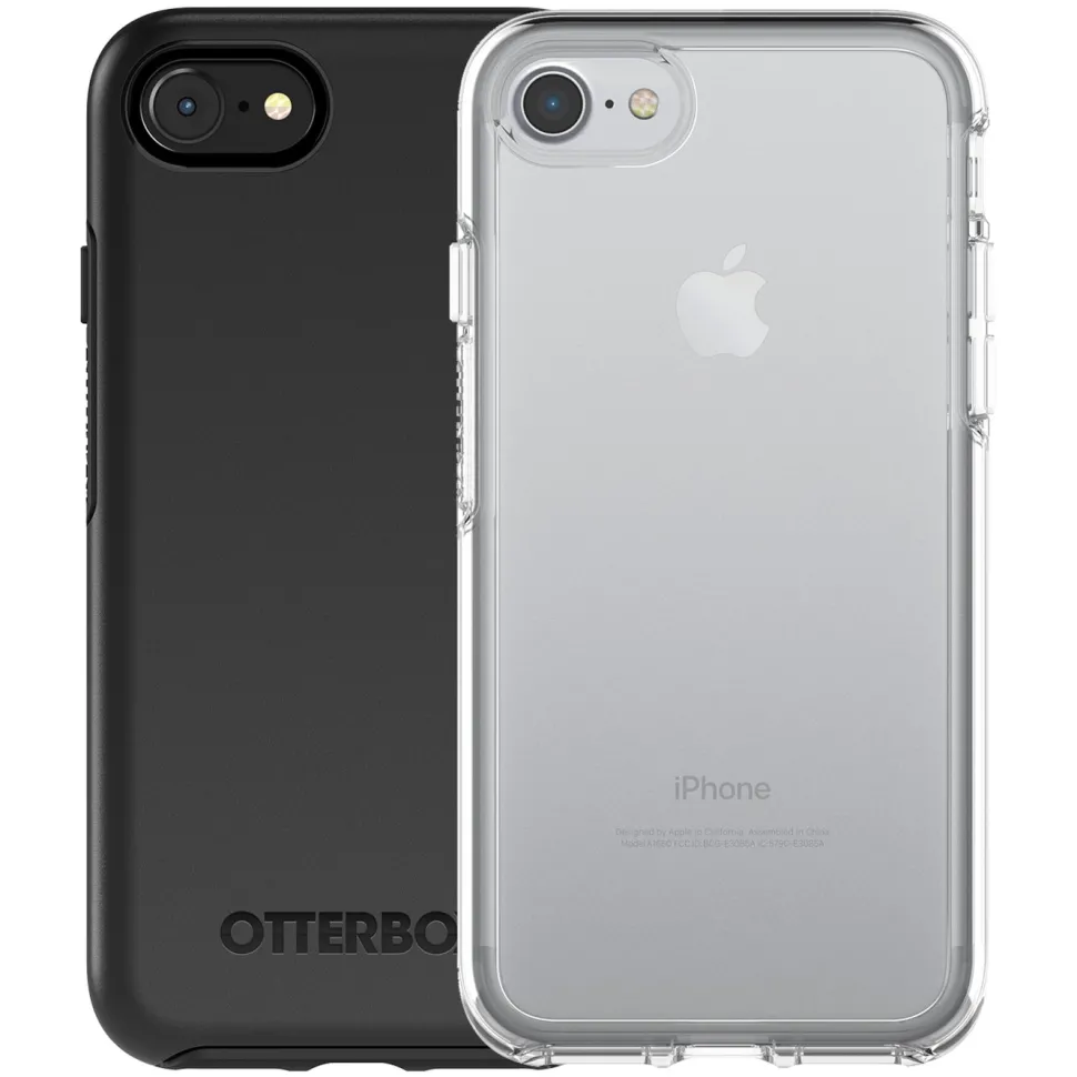 Otterbox Symmetry Tåligt skal för iPhone 6, 6s, 7, 8, SE Svart