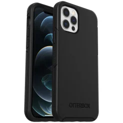 Otterbox Symmetry Tåligt skal för iPhone 12 och 12 Pro Svart