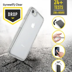 Otterbox Symmetry Tåligt skal för iPhone 6, 6s, 7, 8, SE Klar