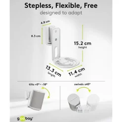 2-pack Högtalarfäste för Sonos Era 100 Vit
