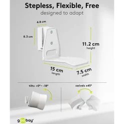 2-pack Högtalarfäste för Sonos Era 300 Vit