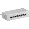 Patchpanel 8 portar Cat. 6