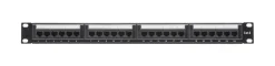 19”-patchpanel UTP Cat. 6 24 portar