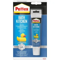 Pattex Silikonfog för badrum och kök 50 ml