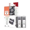 Peach Lexmark 100 Bläckpatron Svart 2-pack
