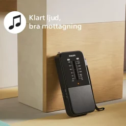 Philips Fickradio TAR1509 med FM och MW