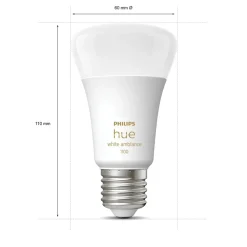 Philips Hue Ambiance Smart LED-lampa E27 1100 lm 2-pack