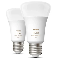 Philips Hue Color Ambiance Smart LED-lampa E27 806 lm 2-pack
