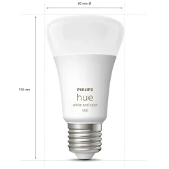 Philips Hue Color Ambiance Smart LED-lampa E27 1100 lm 2-pack