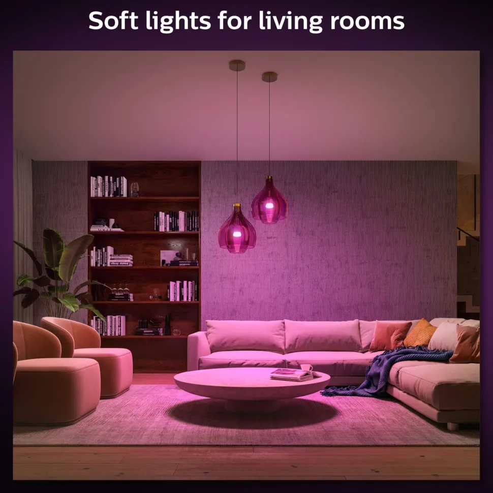 Philips Hue Color Ambiance Smart LED-lampa E27 1100 lm 2-pack