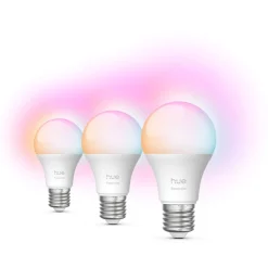 Philips Hue Essential Smart LED-lampa E27 806 lm 3-pack