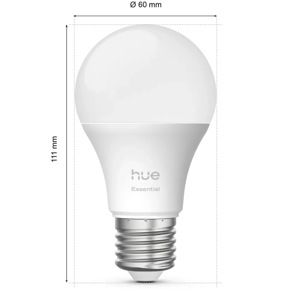 Philips Hue Essential Smart LED-lampa E27 806 lm 1-pack