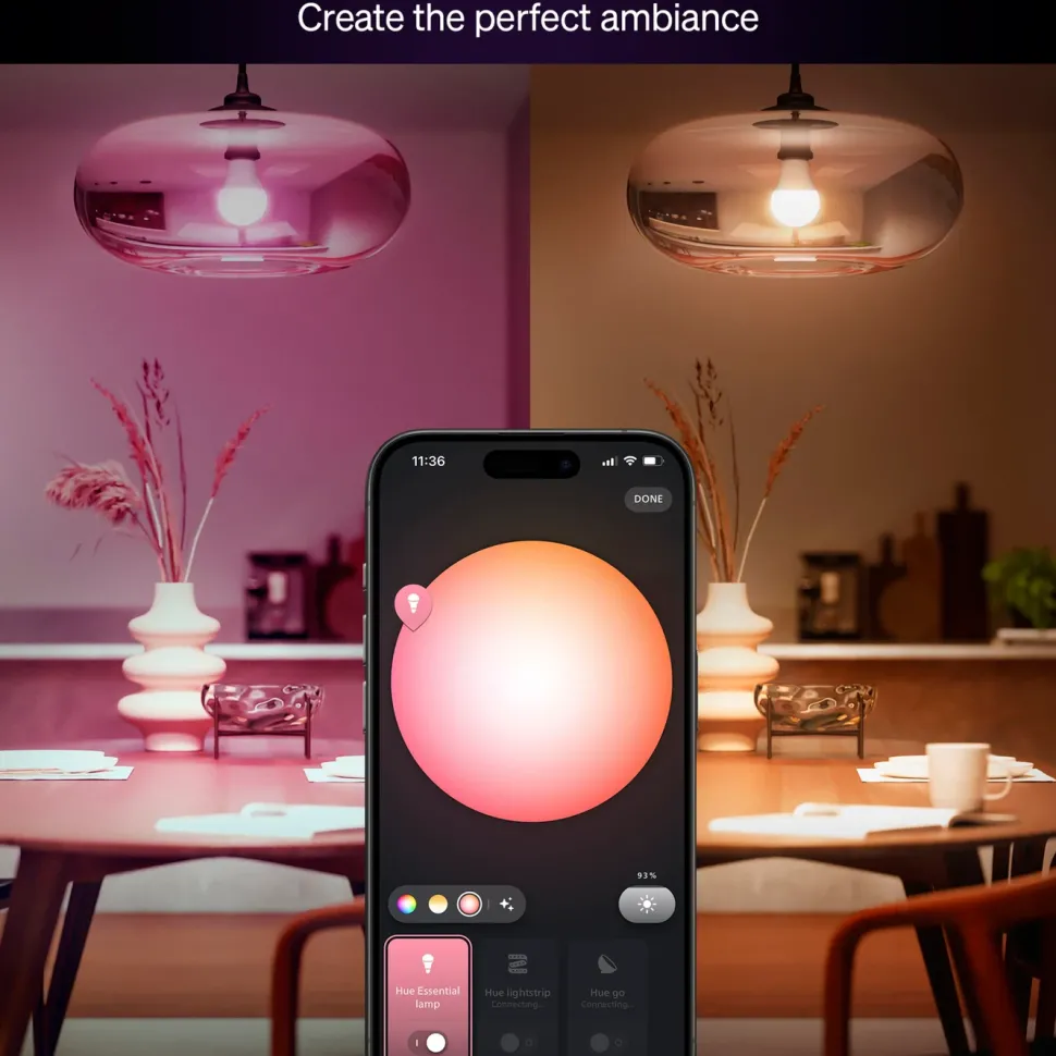 Philips Hue Essential Smart LED-lampa E27 806 lm 1-pack