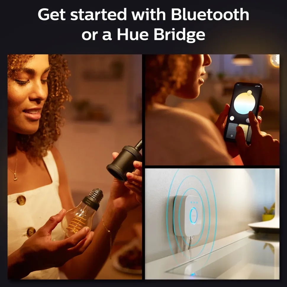 Philips Hue Filament A60 E27 Smart LED-lampa 550 lm