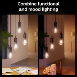 Philips Hue Filament ST64 E27 Smart LED-lampa 550 lm