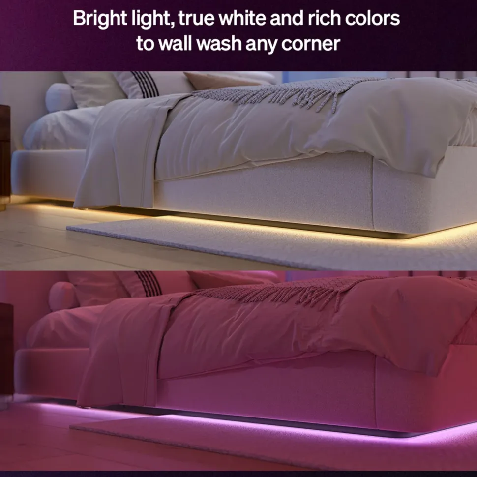 Philips Hue Flux LED-list – Smart RGBW belysning för inomhus 10 m