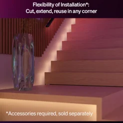 Philips Hue Flux LED-list – Smart RGBW belysning för inomhus 4 m