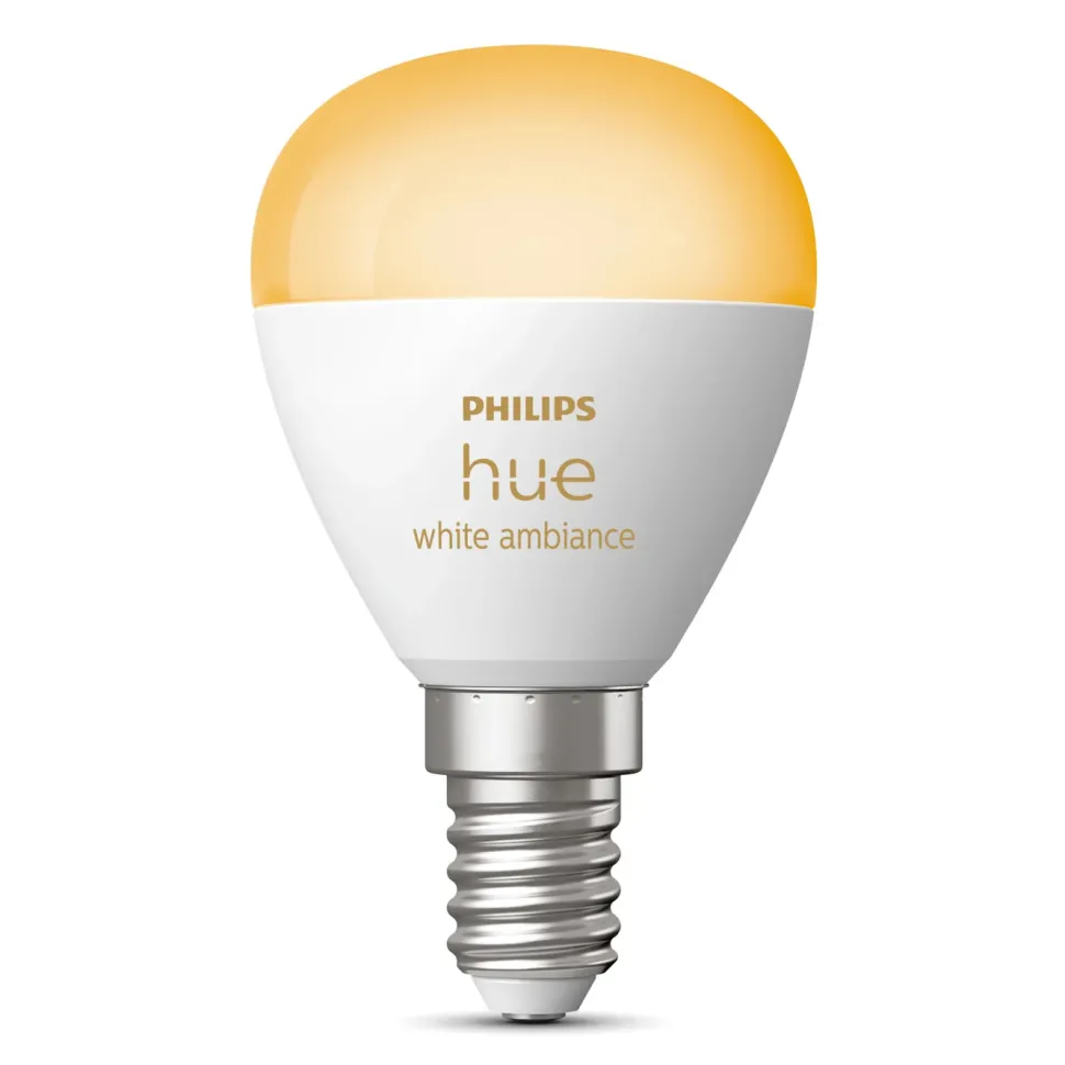 Philips Hue Luster Klotlampa White Ambiance E14 470 lm